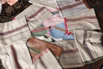 Indian Kashmir Collection Scarf Shawl (Hand Twisted) Centennial Company pashmina zanjeer