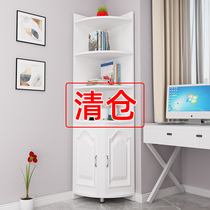 European angle cabinet corner cabinet corner cabinet triangle multi-functional corner cabinet minimally modern corner corner cabinet