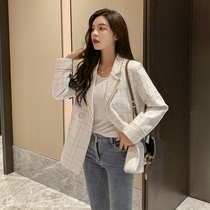 Ultra Fire Cec Ocean Gas Jacket Short 2020 Autumn loaded Han version Xiaoxiang Style Sub-suit female casual blouses