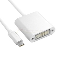 dvi-d monitor usb-c converter type notebook macbook adapter pro computer dvi video
