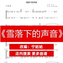 The Sound of Snow Falling D-tone solo Guzheng Pu Ning Aunt Guzheng Music Music Network Electronic Automatic Delivery