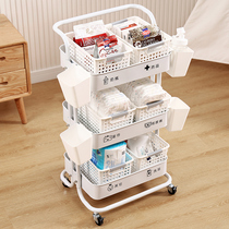 Newborn baby supplies Shelf stroller storage Multi-layer bedroom baby kitchen Removable snack toys