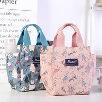 Waterproof portable bag lunch box rice bag bag out walking baby baby bag with Baby Baby Baby door Bao Mummy Hand bag lunch box bag