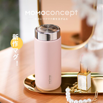 Japanese momo thermos cup women pocket 316 stainless steel coffee tea cup cute ins small mini portable accompanying