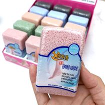 Korean foot grinding stone Volcanic mud scrub Exfoliating foot rubbing board Scraping foot skin Exfoliating calluses Heel rubbing stone