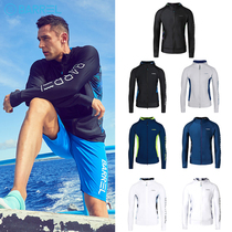 South Korea BARREL hooded TULUM zipper long sleeve jacket loose version sunscreen coat mens top coat