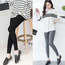 Black spring hit bottom pants woman thin outside wearing summer 100 hitch slim Korean version 90% pants small leggings pants big size pants