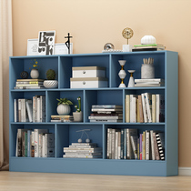 Bookcase floor-to-floor simple bedroom shelf storage small cabinet home living room storage multi-layer simple childrens bookshelf