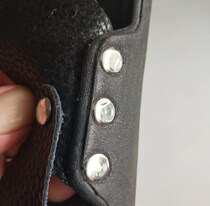 Mens shoes rivets womens bags bronze rivets double-sided brass rivet buckles silver gun-colored impact nail buttons