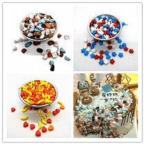 Baking Cake Decoration Stones sugar Large mix Stars Tabletting Sugar Chocolate Taste Yogurt Water Fructose Sugar Beads