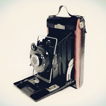 Iron vintage vintage camera model room furnishings window wine cabinet old creative crafts decoration props