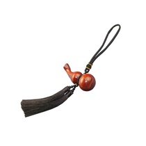 Car pendant gourd purple sandalwood rearview mirror hanging Gift Gear car interior hanging ornaments men and women to ensure safety