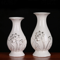 Home living room dedicated to vase Buddha Flower flowers ceramic guan yin ping bamboo decoration buddhism appliance supplies