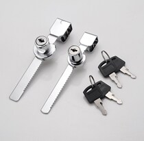 Exhibition Hall counter glass display cabinet lock thickened glass push-pull glass cabinet door lock drawer lock glass lock door lock