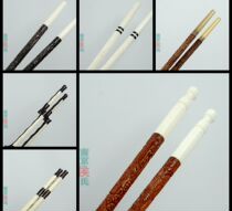 Hous embroidered eye bird cage accessories Cow bone inlaid mahogany jumping stick Cow horn jumping stick Full cow bone standing bar Carved jumping stick