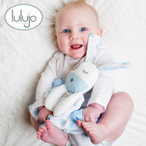 Canada Lulujo Baby soothing towel can be imported doll saliva towel Face towel Baby hand puppet sleeping artifact