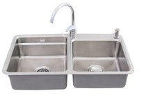 Kohler K-98683T-2FD-NA floating Ruishi size tank sink