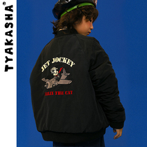 (FELIX joint brand)TYAKASHAKIDS Takasha childrens clothing mens and womens childrens flight suits Cotton clothes childrens jackets