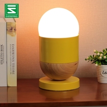2021 new bar table light metal creative small table lamp round ball macaron small night light decoration table lamp