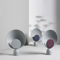 Danish modern minimalist creative personality Desk Desk Lamp Bedroom Bedside Decoration Book House Art Macaron Table Lamp