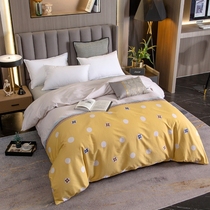 60 cotton quilt cover single Piece 1 8x2 0M cotton student dormitory 150x200 single double quilt cover 200x230