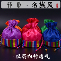 Dragon Boat Festival sachet wardrobe small sachet empty buns lavender sachet Korean splicing car sachet stripe jewelry