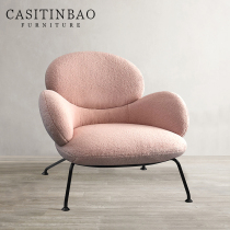 Modern Minima Single Sofa Chair Small House Type Casual Creativity Small Sofa Clothing Shop Sale Office Negotiation Sofa Chair