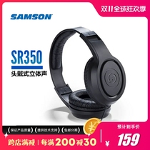 samson sr350 head mounted stereo monitor headset over-ear fully enclosed design