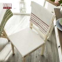 Silicone non-slip seat cushion dining seat cushion sponge cushion seat cushion seat cushion seat cover chair back towel hipster simple Nordic Europe