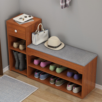 Starter shoe stool can sit shoe cabinet home creative shoe stool simple modern bed tail sofa stool long bench