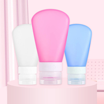 Sub-bottle travel cosmetics Silicone bottle Empty bottle Travel shampoo Shower gel lotion cosmetics storage bottle
