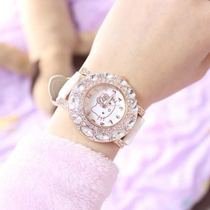 Girl Cute Princess Pink Child Watch Only Time Little Girl Waterproof Primary School Students Waterproof Quartz Watch