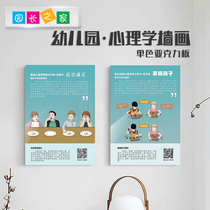 Psychology Wall Painting Kindergarten Cultural Wall Environment Decoration Background Fresco corridor Ventron Soundment Hanging Painting Acrylic