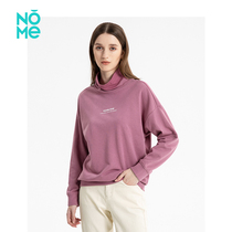 NOME Normi womens clothing jacket head 100 lap high collar loose 100 hitch commuter Alphabet Necrosweaters WPPQ0006