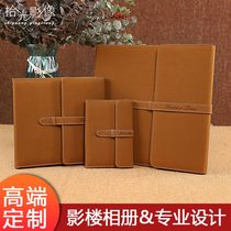 Wedding photo album making photo studio wedding photo book family photo baby commemorative book customized high-end photo studio