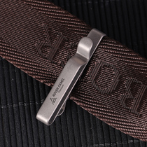 Range Rover outdoor Buckle Titanium alloy TC4 keychain belt buckle double buckle bag buckle accessories multifunctional