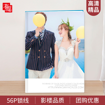 12 inch 56P HD hardcover hard shell album production baby photo book custom travel souvenir album DIY