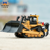 Banna Static Forklift Model Toy Engineering Car Full Alloy Heavy Crawler Big push turnover boy