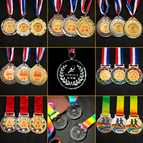 Metal medals Crystal small listing custom custom marathon basketball football games children graduation souvenirs
