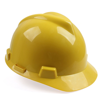 Methian V-Gard standard type PE one finger key construction site construction protective safety helmet GB2811-2007