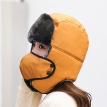 Lei Feng hat waterproof ear protection winter hat men and women thickened Northeast outdoor skiing warm cycling cold and antifreeze artifact
