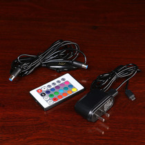 Nine-product glazed lotus lamp accessories LED light remote control transformer power cord