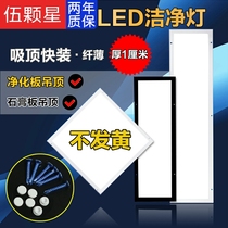 Led purifying flat lamp 300x1200 clean light hospital operating room food factory dust-free workshop 120 suction top light