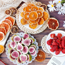 Net Red No Floral Fruit Dry Cake Decoration Pendulum Pieces Senteal Lemon Slices Western Pomace Fruit Dry Biscuit Plugin Baking Dress