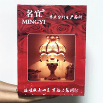 The European-style table lamp color box needs several shots and several separate shots.