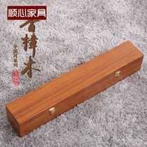 Shunxin furniture camphor wood painting box High-end gift box Calligraphy and painting packaging box Calligraphy and painting brocade box solid wood calligraphy and painting brocade box