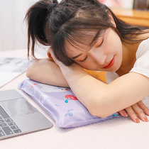 Cartoon Cute Ice Pillow Students Summer Nap Water Pillow Children Cooling Free Water Injection Cold Thickened Water Bag Durable