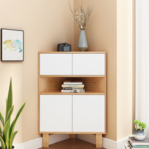 Gucci Triangle Cabinet Wall Modern Brief Multifunction Small Household Type Province Space Corner Corner Corner Storage Corner Cabinet