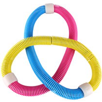 Hula hoop abdomen aggravated weight loss thin belly artifact slim waist female soft spring abdomen hose elastic hula ring