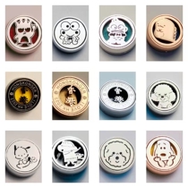 Cartoon Essential Oil Mask Fragrant buckle Aromatic Buckle Fragrant button magnet Magnetic suction style Enlargement Incense clip Macau Hong Kong Custom